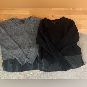 BANANA REPUBLIC bundle of grey and black sweaters